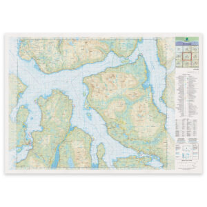 Kartverket - landkart (N50): 39-C Gibostad