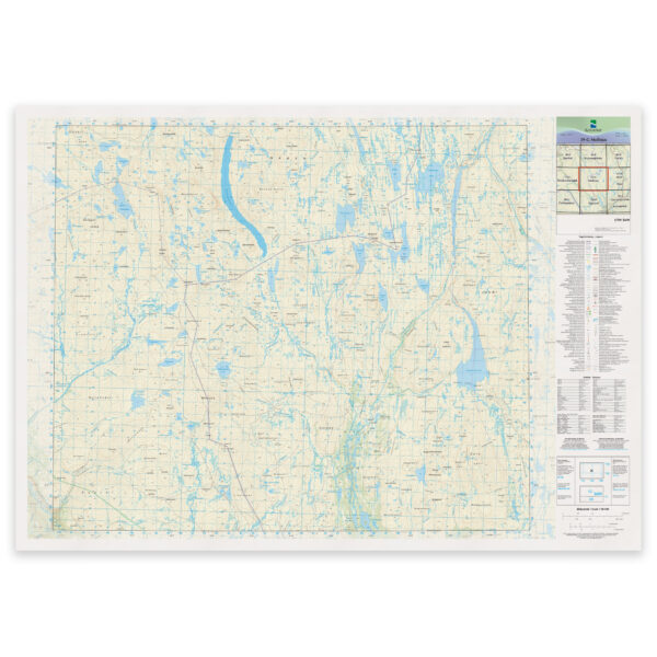 Kartverket - landkart (N50): 39-G Mollejus