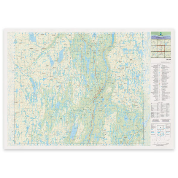 Kartverket - landkart (N50): 39-H Máze Masi