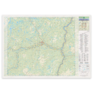 Kartverket - landkart (N50): 39-J Kárášjohka Karasjok