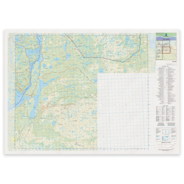 Kartverket - landkart (N50): 39-L Svanvik
