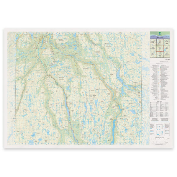 Kartverket - landkart (N50): 40-G Gargia