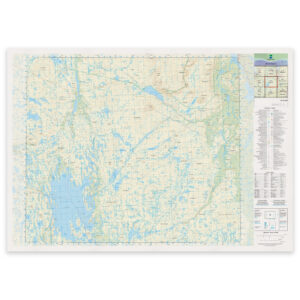 Kartverket - landkart (N50): 40-H Iešjávri
