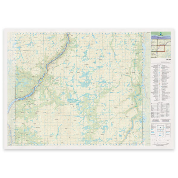 Kartverket - landkart (N50): 40-J Sáravárri