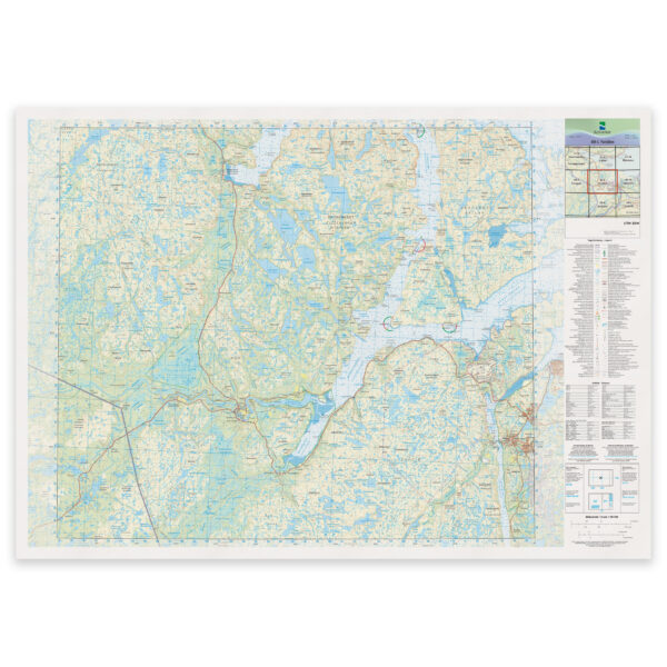 Kartverket - landkart (N50): 40-L Neiden