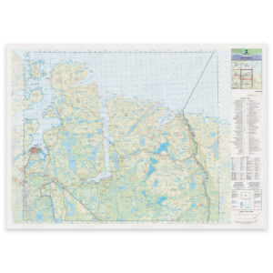 Kartverket - landkart (N50): 40-M Kirkenes