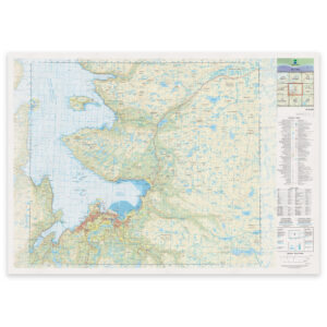 Kartverket - landkart (N50): 41-F Alta