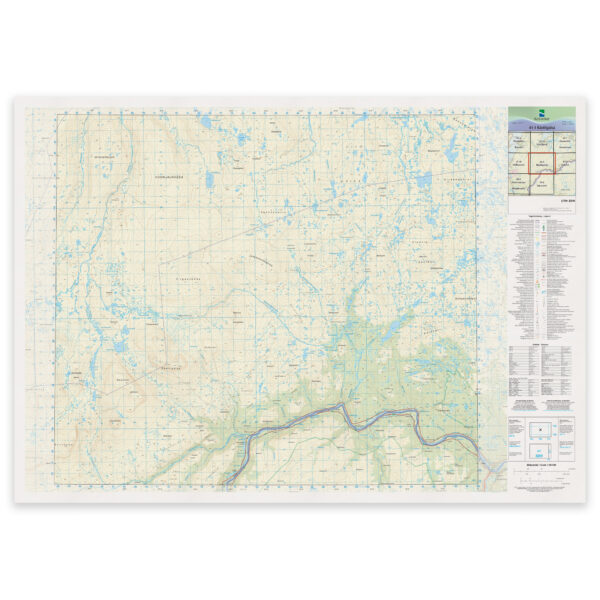 Kartverket - landkart (N50): 41-I Rásttigáisá