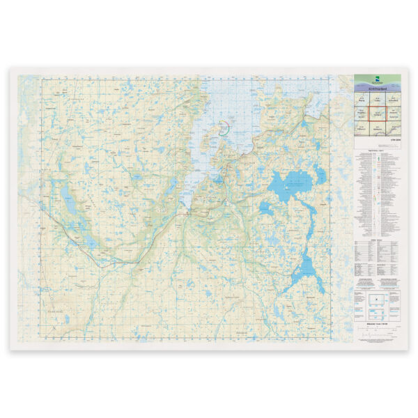 Kartverket - landkart (N50): 42-H Friarfjord
