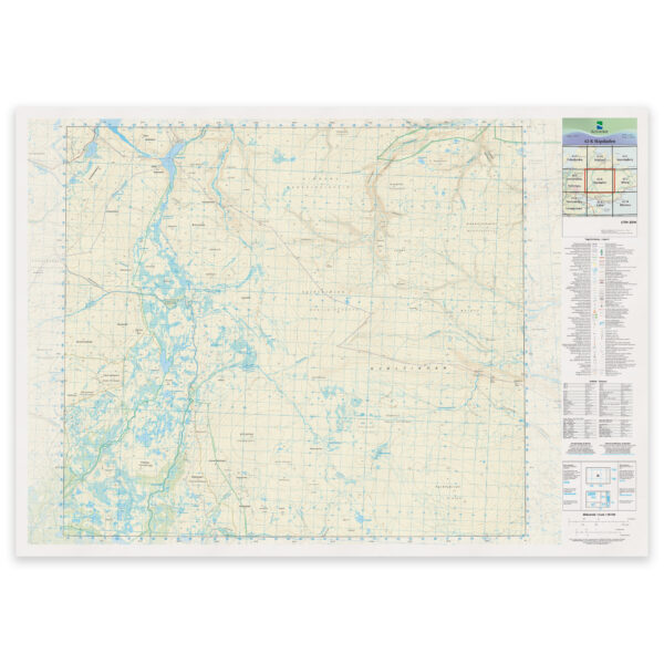 Kartverket - landkart (N50): 42-K Skipskjølen