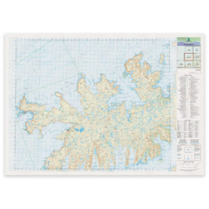 Kartverket - landkart (N50): 43-A Breivikbotn