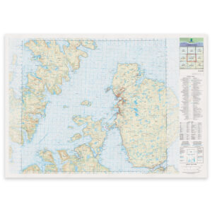 Kartverket - landkart (N50): 43-B Hammerfest