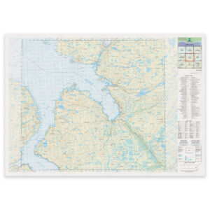 Kartverket - landkart (N50): 43-C Kokelv