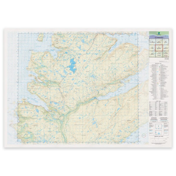 Kartverket - landkart (N50): 43-F Bekkarfjord