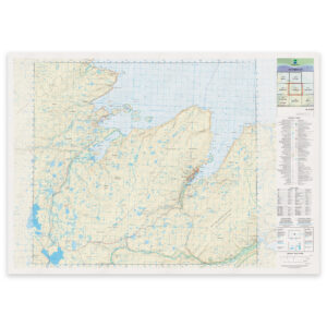 Kartverket - landkart (N50): 43-H Båtsfjord