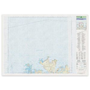 Kartverket - landkart (N50): 45-B Nordkapp