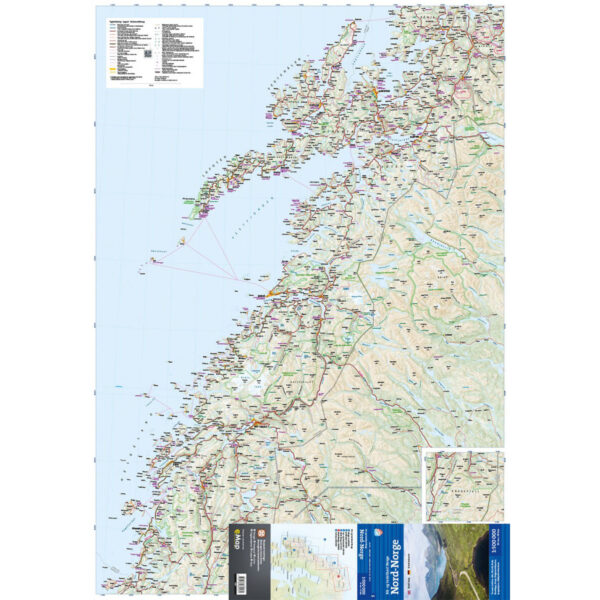 Bil- og turistkart Nord-Norge 1:500 000 - Image 3
