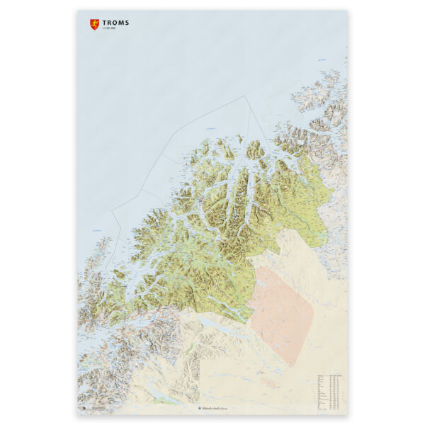 Fylkeskart Troms - Image 8