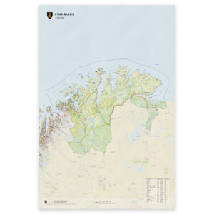 Fylkeskart Finnmark