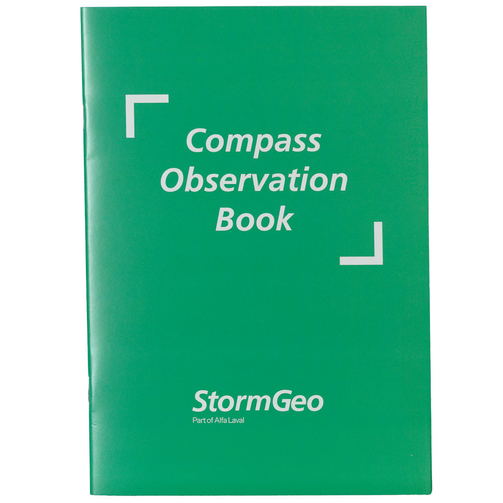 Compass Observation Book (incl Gyro, Deviation)