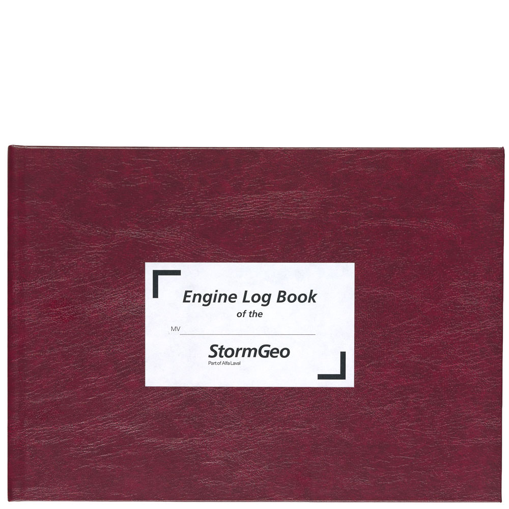 Engine Log Book NIS – Landscape A4