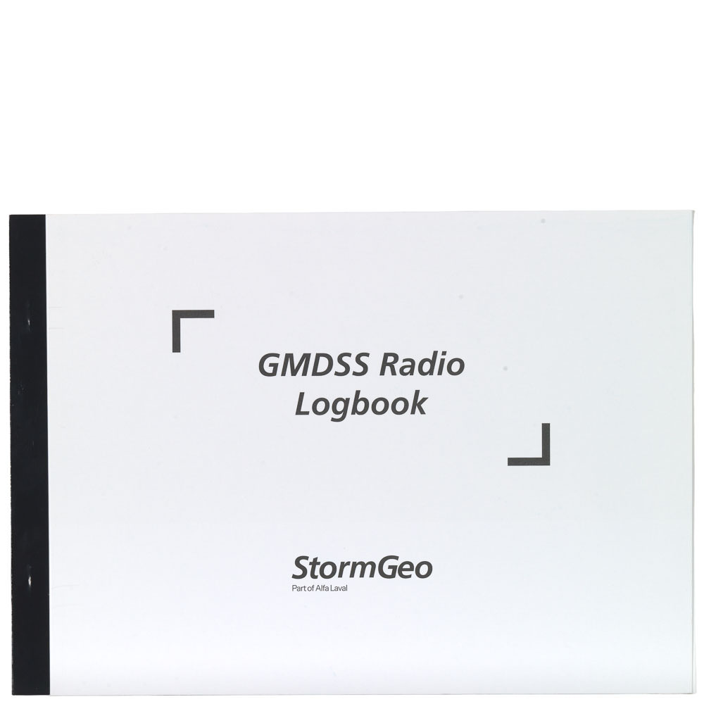 X1525 GMDSS Radio Log Book (StormGeo)