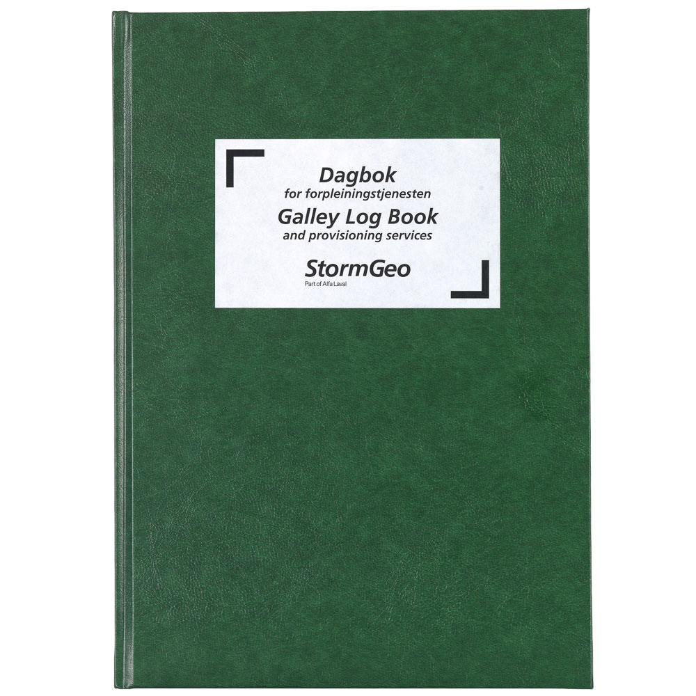 Galley Logbook / Dagbok for forpleining (ENG/NO)
