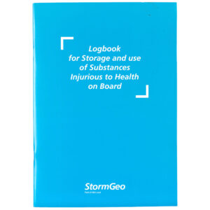 Logbook for Storage and Use of Substances Injurious to Health