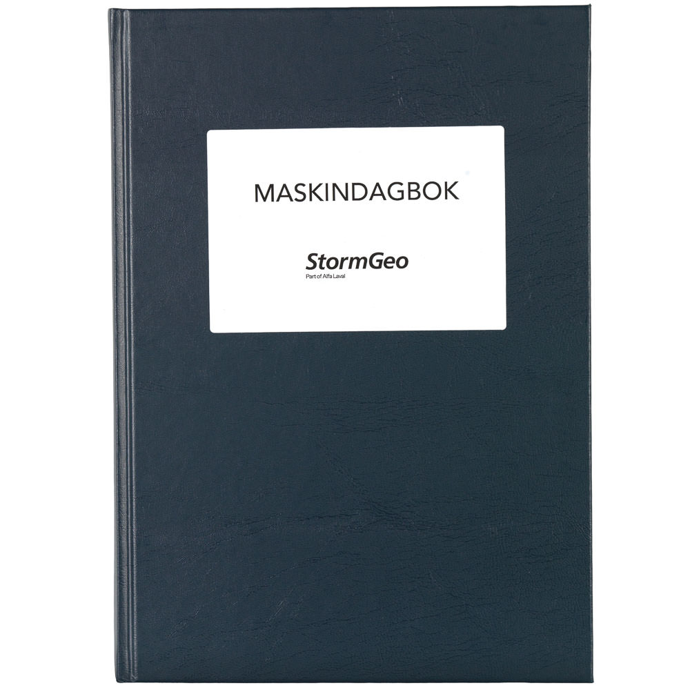 Engine Logbook NOR – StormGeo – Portrait A4