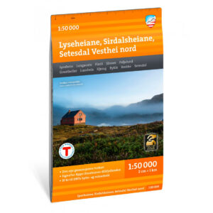 Turkart Lyseheiane, Sirdalsheiane & Setesdal Vesthei nord