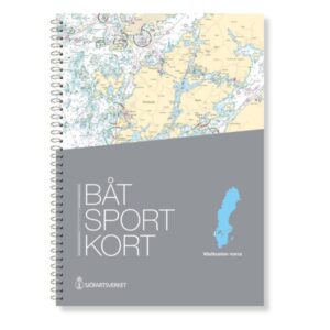 Svensk båtsportkart som dekker Västkusten Nord fra Svinesund til Måseskär