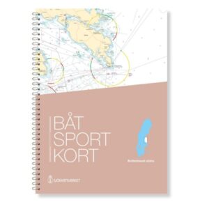 Mockup av svensk båtsportkart Bottenhavet Södra basert på data fra Sjöfartsverket