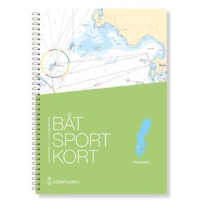 Mockup av svensk båtsportkart Göta kanal basert på data fra Sjöfartsverket