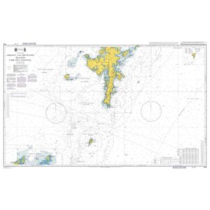 British Admiralty Chart 1119 Orkney and Shetland Islands