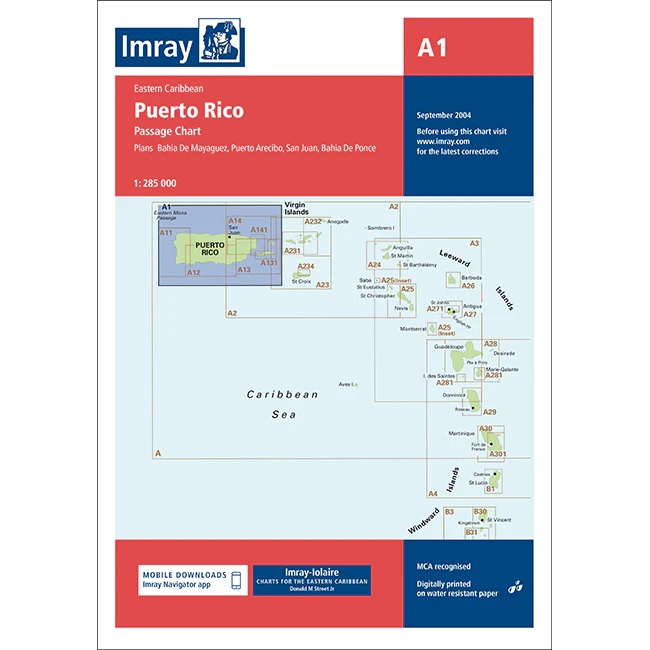 Puerto Rico – Imray A1