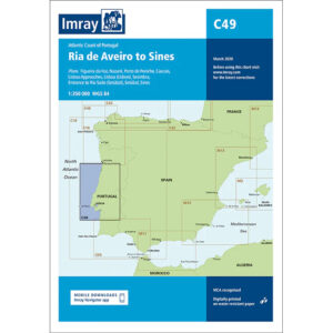Imray C49 – Ria de Aveiro to Sines båtsportkart
