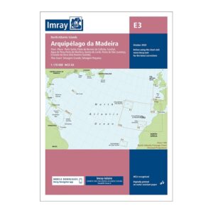 Imray E3 Madeira båtsportkart over Madeira-arkipelet