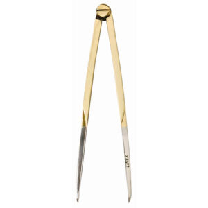 Linex 83001 nautisk passer 7 tommer i metall (plain divider) for måling på sjøkart