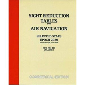 Sight Reduction Tables Selected Stars Volume 1 astronavigasjon