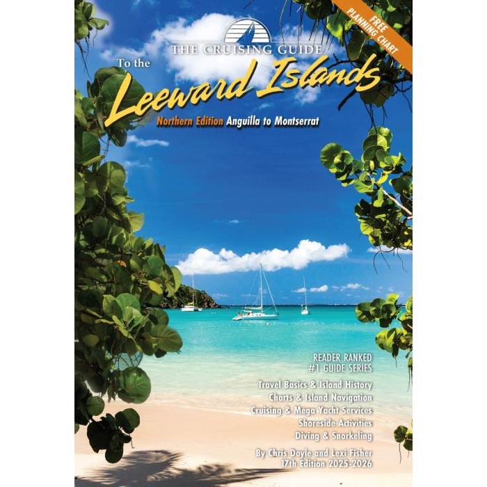 Forside av Cruising Guide to the Northern Leeward Islands – seilingsguide for Karibia