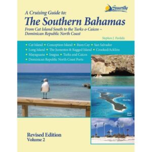 Alt-tekst Forside av A Cruising Guide to the Southern Bahamas – seilingsguide for Bahamas