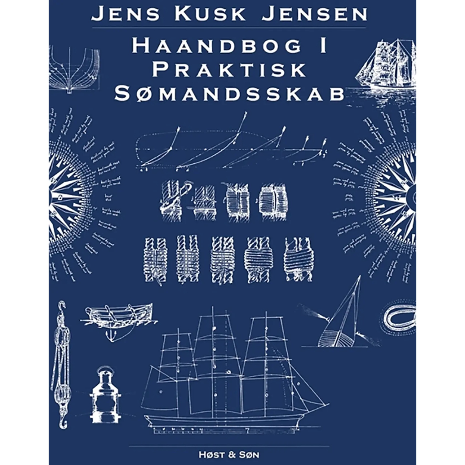 Forside Håndbog i praktisk sømandsskab bok om sjømannskap