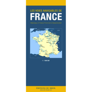 Les voies navigables de France – kart over Frankrikes indre vannveier