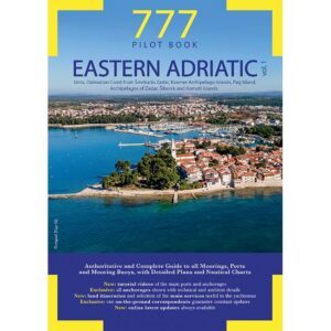 777 Eastern Adriatic Vol. 1 – pilotbok for seiling i Kroatia og Adriaterhavet