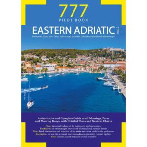 777 Eastern Adriatic Vol. 2 – pilotbok for seiling i Kroatia og Montenegro