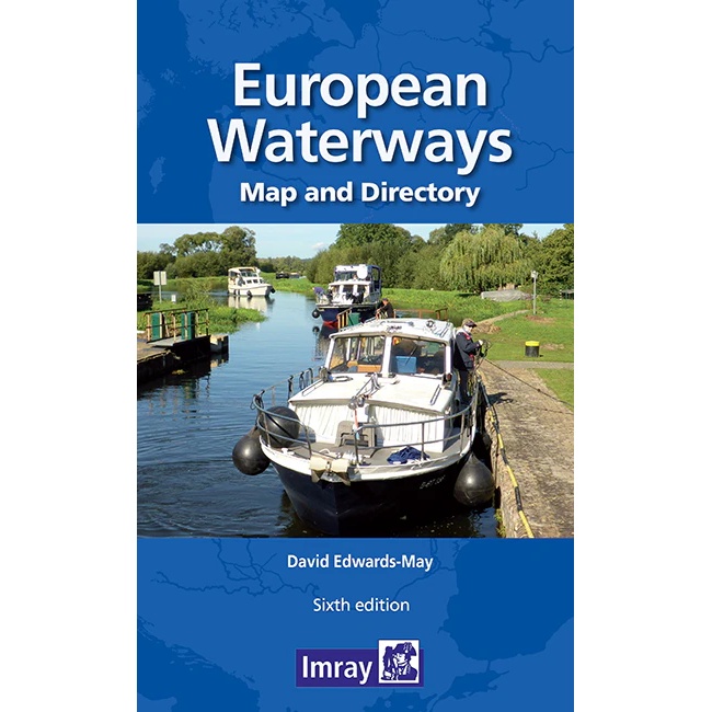 Forside av European Waterways – Map and Directory fra Imray