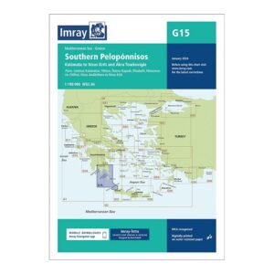 Imray sjøkart G15 Southern Pelopónnisos
