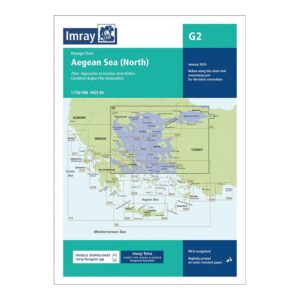 Imray sjøkart G2 Aegean Sea North