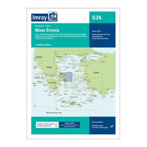 Imray sjøkart G26 Nísos Évvoia