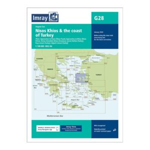 Imray sjøkart G28 Nísos Khíos & the Coast of Turkey